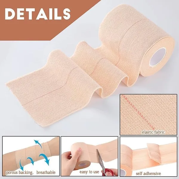 Beige_Elastic_Crepe_Adhesive_Bandage