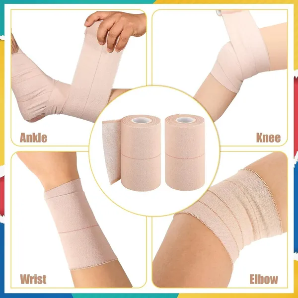 Beige_Elastic_Crepe_Adhesive_Bandage