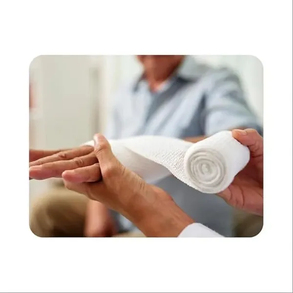 White_Absorbent_Cotton_Gauze_Bandage_Roll_Sterile_Breathable