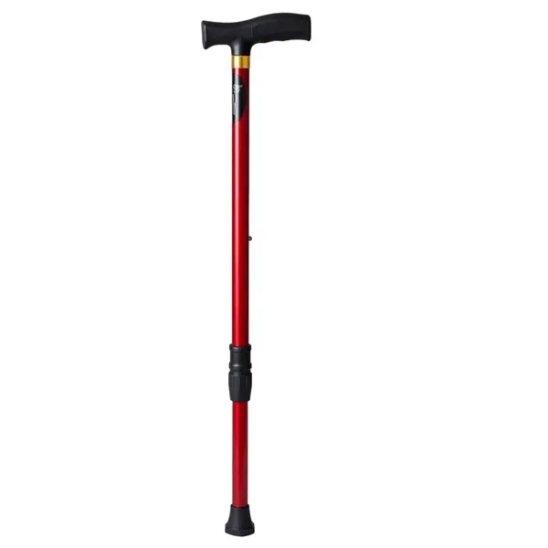 Rose_Gold_Mild_Steel_Single_Leg_Walking_Stick_Height_Adjustable