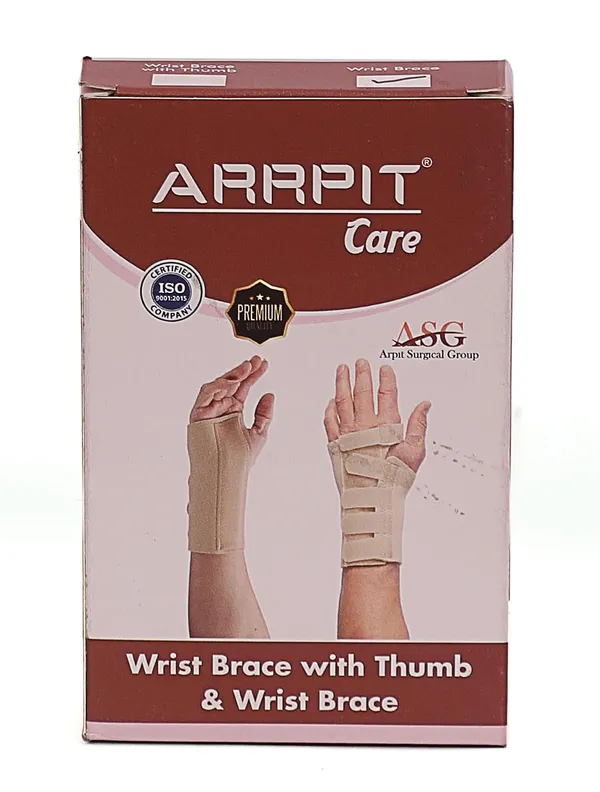 Beige_Wrist_Brace_With_Thumb_Support_Adjustable_Compression_Beige
