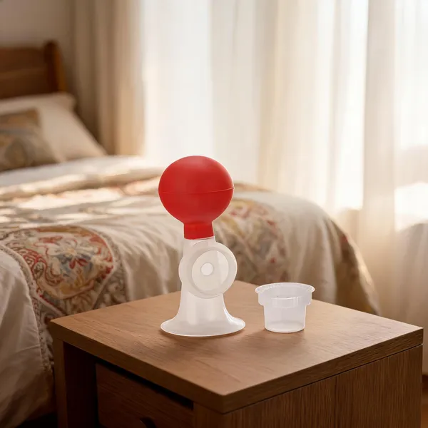 Transparent_Manual_Silicone_Breast_Pump_Gentle_Suction_Portable