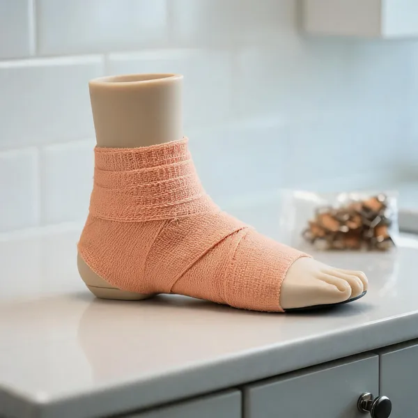 Beige_Cotton_Crepe_Elastic_Compression_Bandage