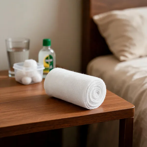 White_Absorbent_Cotton_Gauze_Bandage_Roll_Sterile_Breathable