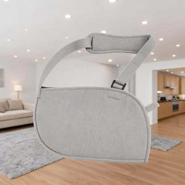Beige_Adjustable_Arm_Sling_Pouch_Belt_Shoulder_Fracture_Support