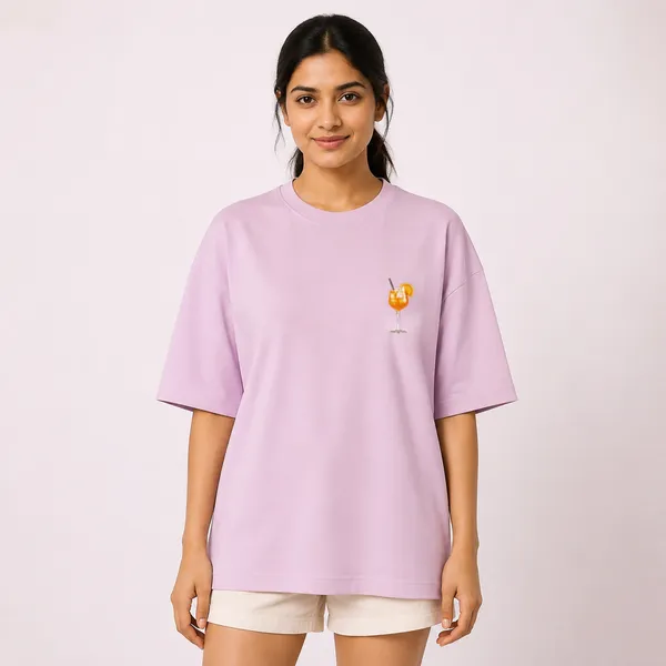 Light_Pink_Terry_Cotton_Oversized_Citrus_Graphic_T-Shirt_For_Unisex