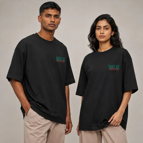 Black_Terry_Cotton_Oversized_Cherry_Graphic_T-Shirt_For_Unisex