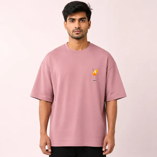 Flamingo_Terry_Cotton_Oversized_Citrus_Graphic_T-Shirt_For_Unisex
