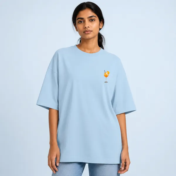 Baby_Blue_Terry_Cotton_Oversized_Citrus_Graphic_T-Shirt_For_Unisex