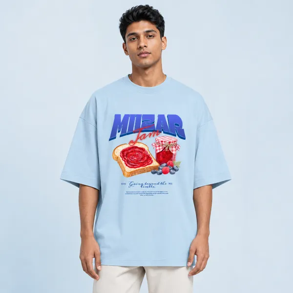 Baby_Blue_Terry_Cotton_Oversized_Jam_Graphic_T-Shirt_For_Unisex