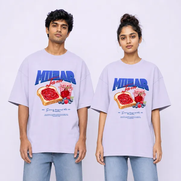 Lavender_Terry_Cotton_Oversized_Jam_Graphic_T-Shirt_For_Unisex