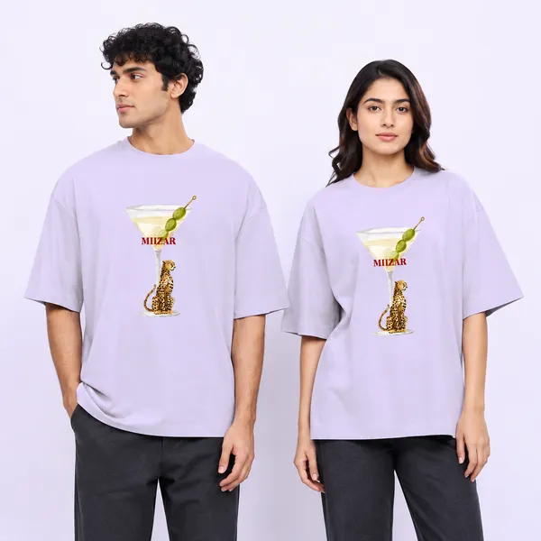 Lavender_Terry_Cotton_Oversized_Leopard_Graphic_T-Shirt_For_Unisex