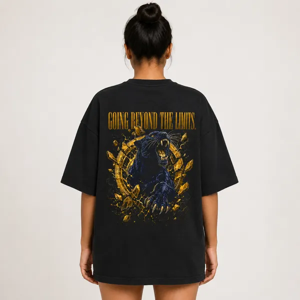 MIIZAR_Midnight_Panther_Oversized_Terry_Cloth_T-Shirt
