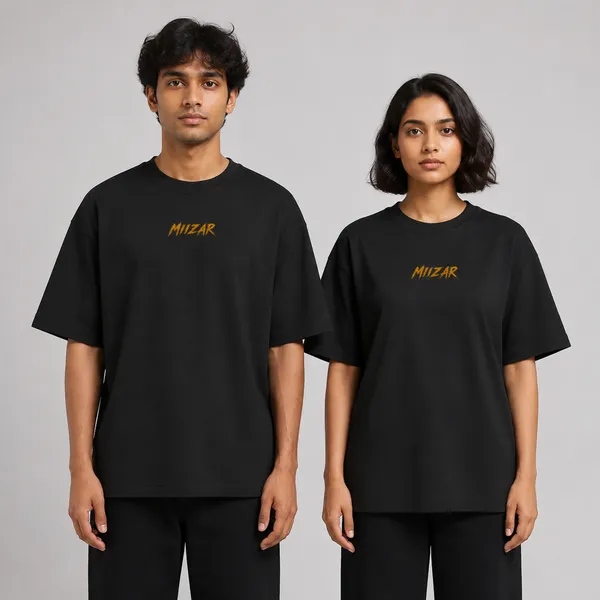 MIIZAR_Midnight_Panther_Oversized_Terry_Cloth_T-Shirt