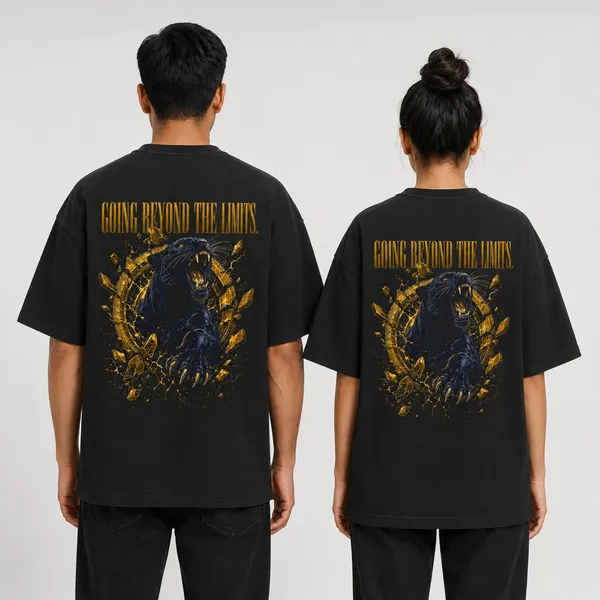 MIIZAR_Midnight_Panther_Oversized_Terry_Cloth_T-Shirt