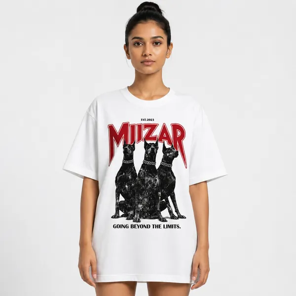 White_Terry_Cotton_Oversized_Guardians_T-Shirt_For_Unisex