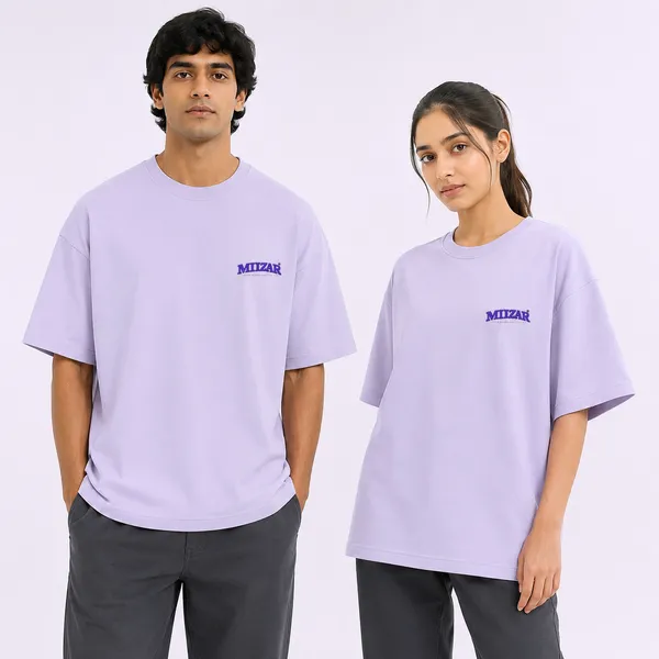 Lavender_Terry_Cotton_Oversized_Panther_Graphic_T-Shirt_For_Unisex