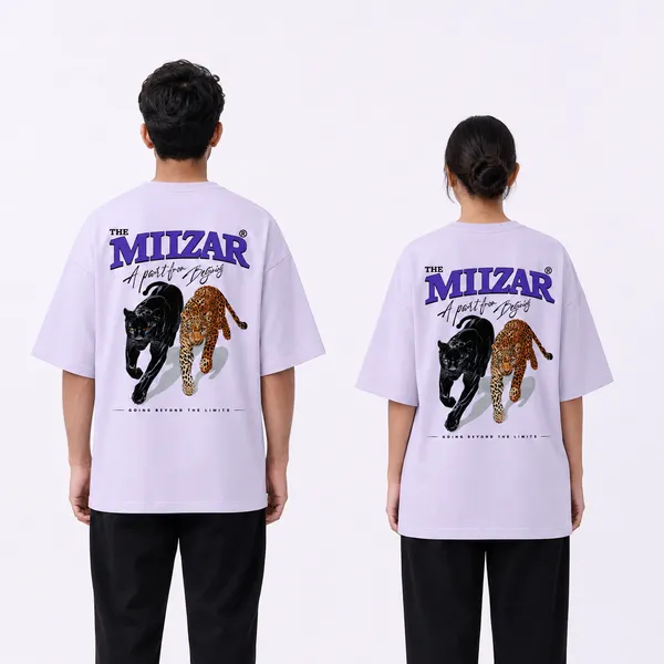 Lavender_Terry_Cotton_Oversized_Panther_Graphic_T-Shirt_For_Unisex