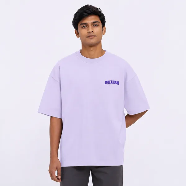 Lavender_Terry_Cotton_Oversized_Panther_Graphic_T-Shirt_For_Unisex