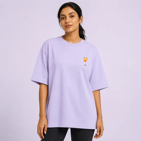 Lavender_Terry_Cotton_Oversized_Citrus_Graphic_T-Shirt_For_Unisex