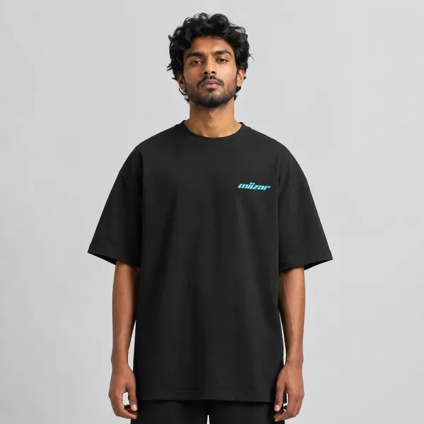 Black_Terry_Cotton_Oversized_Venom_Bite_T-Shirt_For_Unisex