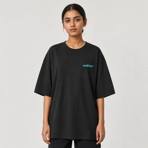 Black_Terry_Cotton_Oversized_Venom_Bite_T-Shirt_For_Unisex