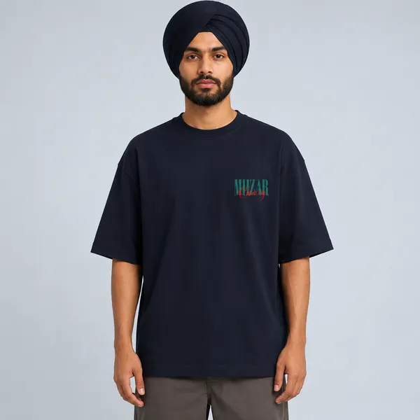 Navy_Blue_Terry_Cotton_Oversized_Cherry_Graphic_T-Shirt_For_Unisex