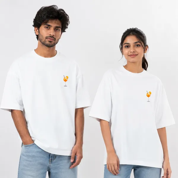 White_Terry_Cotton_Oversized_Citrus_Graphic_T-Shirt_For_Unisex