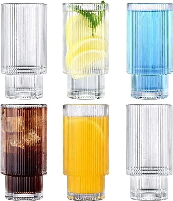 Glass_Ribbed_Textured_Tumbler