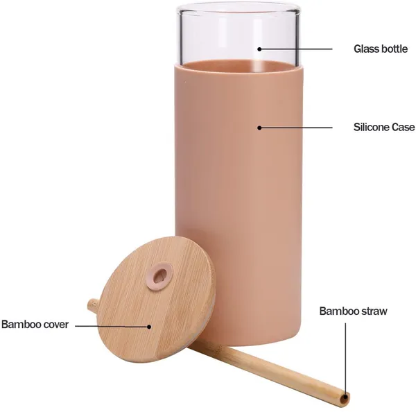 Wooden_Plunger_Glass_Manual_Churner_With_Peach_Sleeve_tumbler
