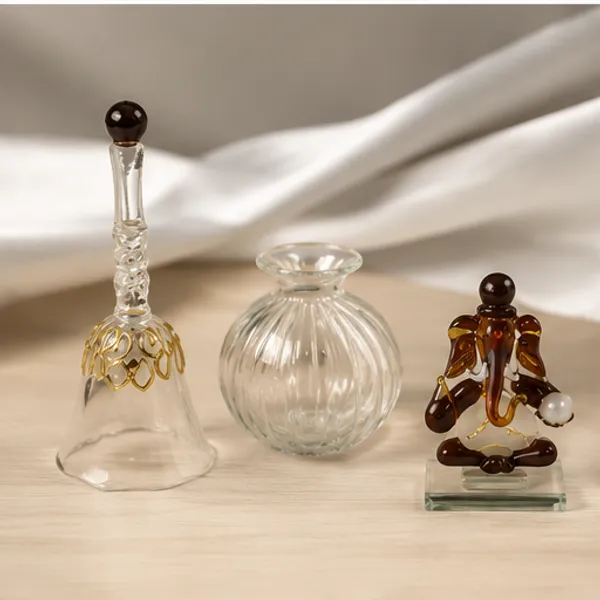 Glass_Artistic_pooja_set