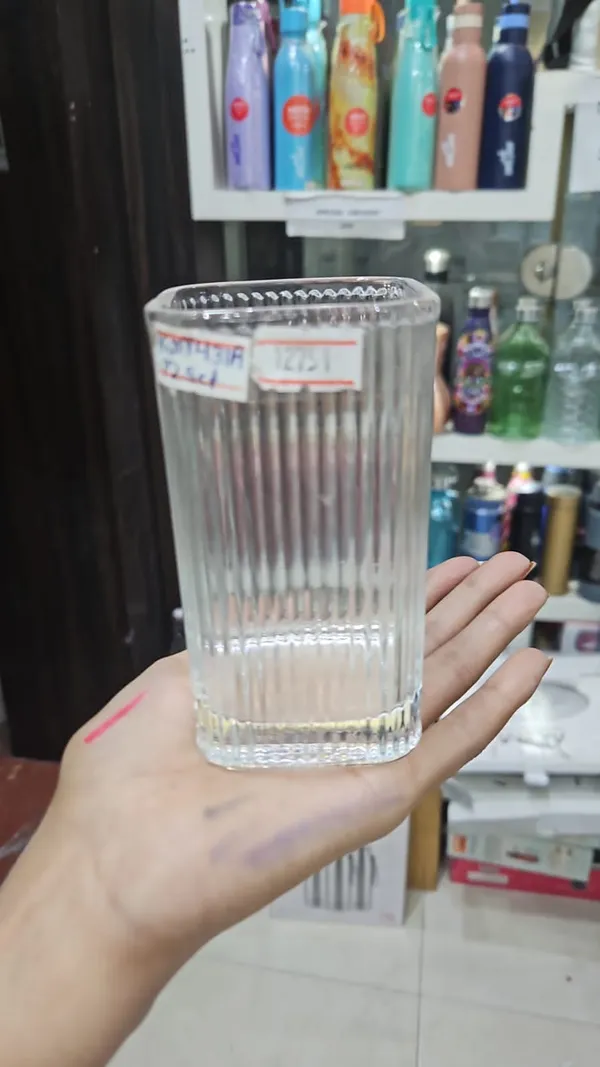 Glass_Ribbed_Vertical_Line_Tumbler_Set