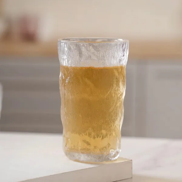 Clear_Textured_bear_Glass_Tumbler_Set