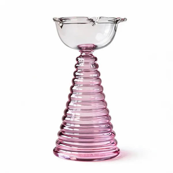 Glass_Ribbed_Oil_Lamp