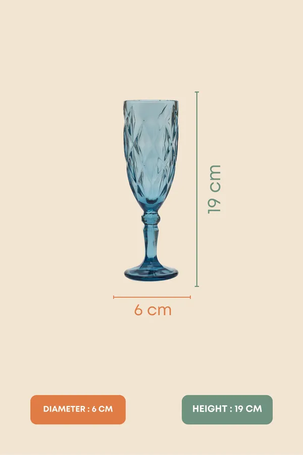 Glass_Textured_Blue_Goblet