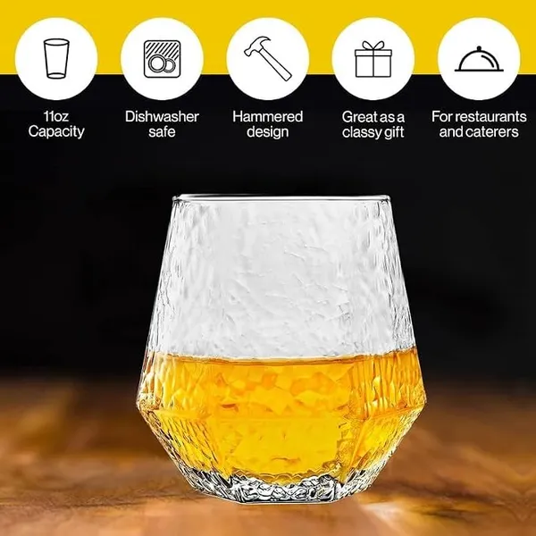 Glass_Hammered_Textured_Tumbler