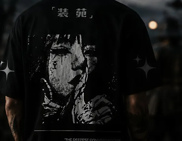Black_Organic_Cotton_Oversized_Dragon_Graphic_T-Shirt_For_Men