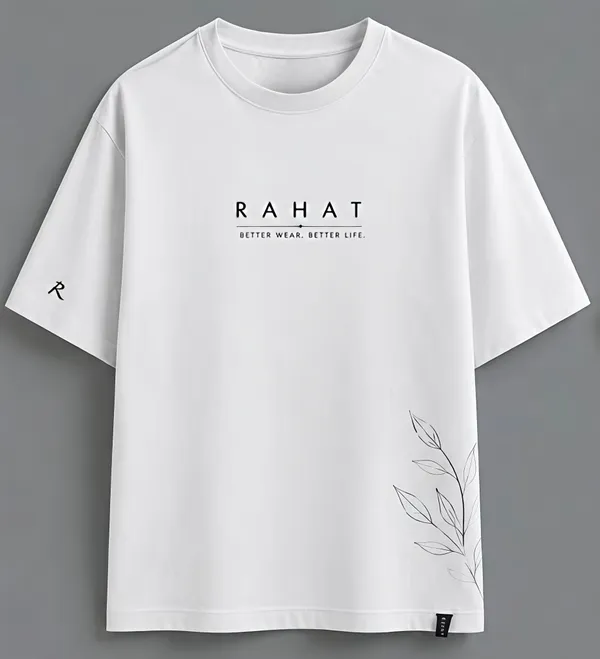 White_Organic_Cotton_Relaxed_Fit_Botanical_Graphic_T-Shirt_For_Men