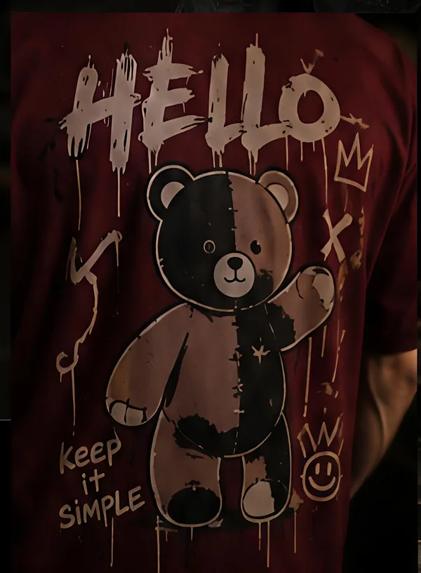 Maroon_Graphic_T-Shirt_for_Men