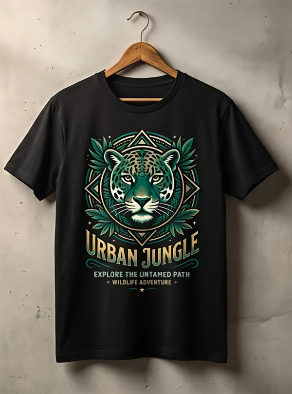 Black_Organic_Cotton_Regular_Fit_Urban_Jungle_Graphic_T-Shirt_For_Men