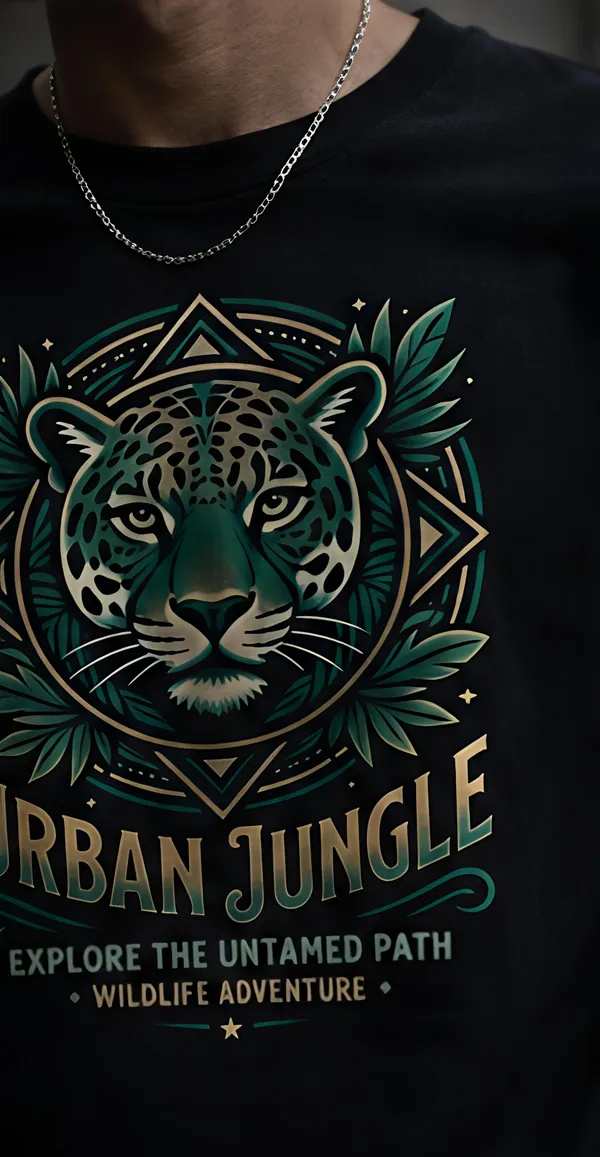 Black_Organic_Cotton_Regular_Fit_Urban_Jungle_Graphic_T-Shirt_For_Men