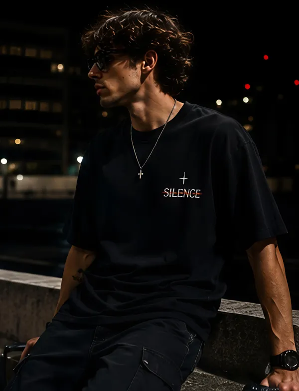 Black_Organic_Cotton_Oversized_Minimal_Graphic_T-Shirt_For_Men