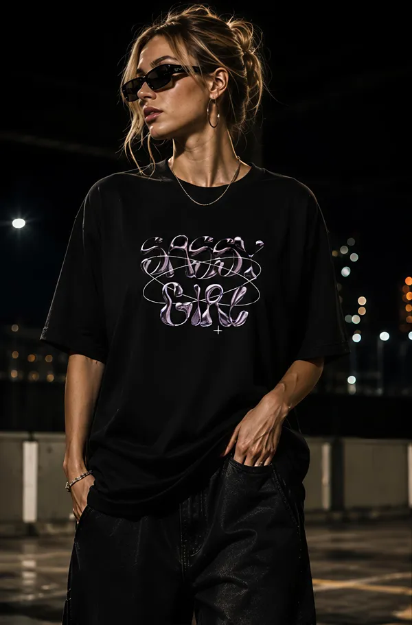 Black_Organic_Cotton_Oversized_Graphic_T-Shirt_For_Women