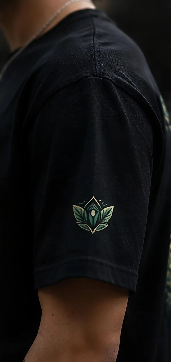 Black_Organic_Cotton_Regular_Fit_Urban_Jungle_Graphic_T-Shirt_For_Men