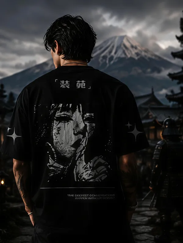 Black_Organic_Cotton_Oversized_Dragon_Graphic_T-Shirt_For_Men