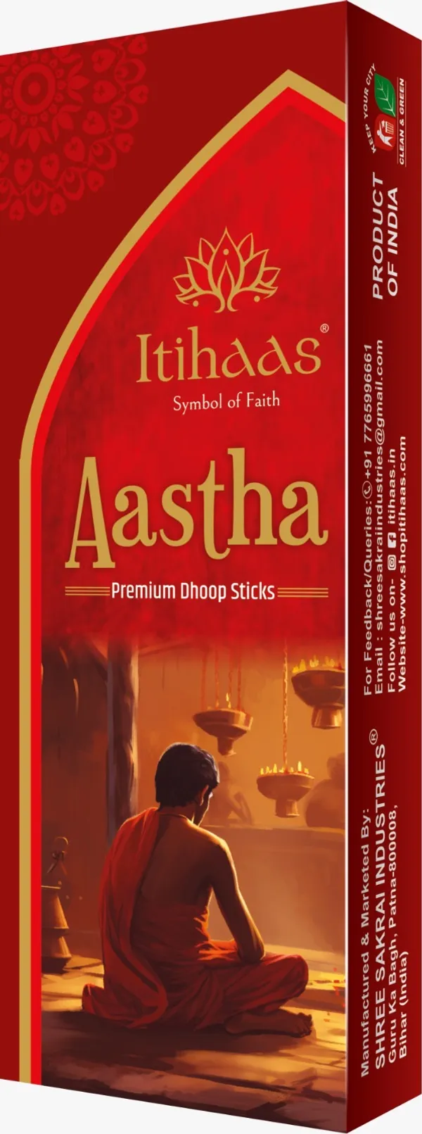 Itihaas_Perfume_Note_6_Inch_Dhoop_Sticks