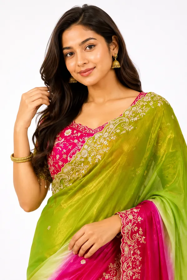 Chiffon_Pink_Saree