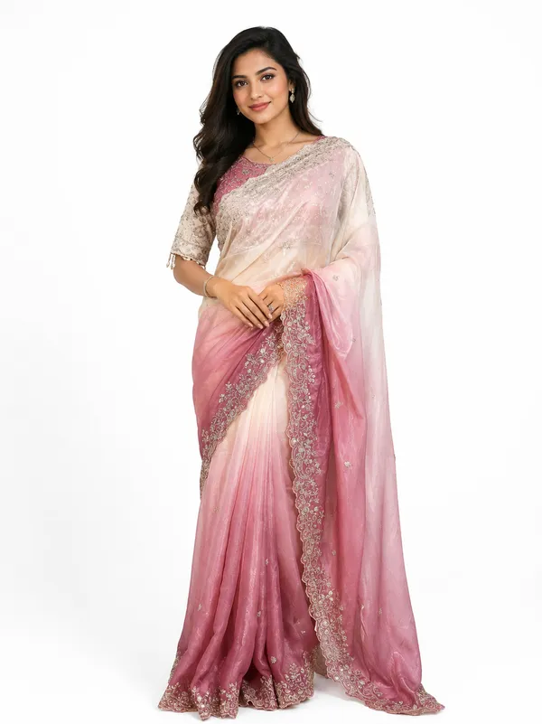 Chiffon_Baby_Pink_Saree
