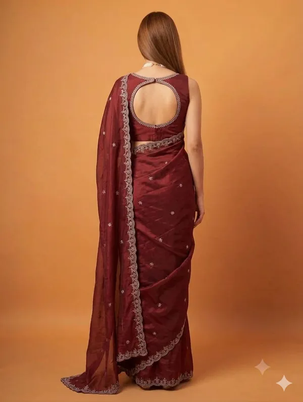 Chiffon_White_Saree