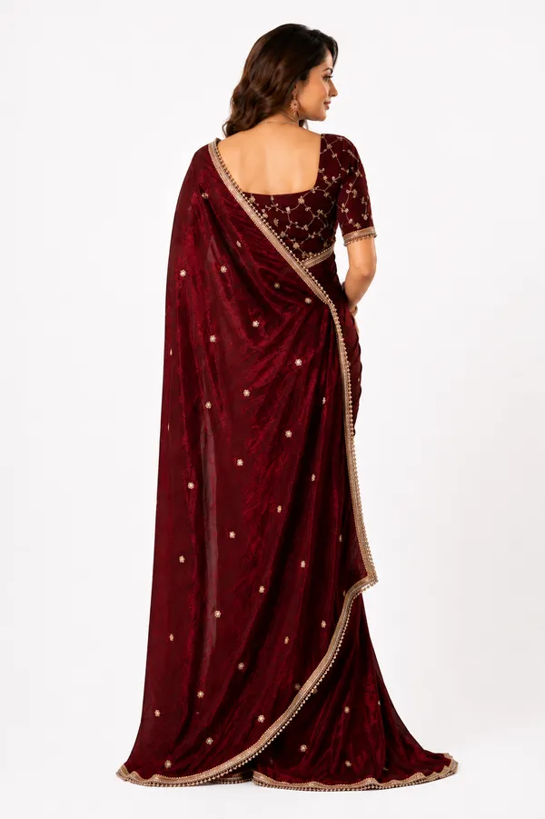 Chiffon_Black_Saree